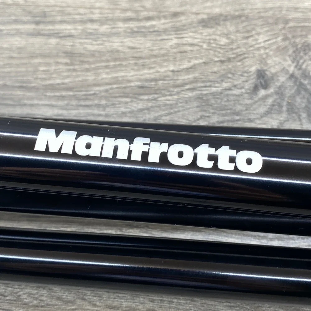 Manfrotto Compact Action Tripod Black Joystick Head 5-Section Aluminum